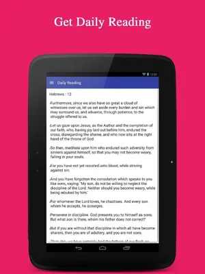 Daily Catholic Bible ( Free ) android App screenshot 11