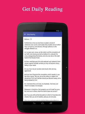 Daily Catholic Bible ( Free ) android App screenshot 3